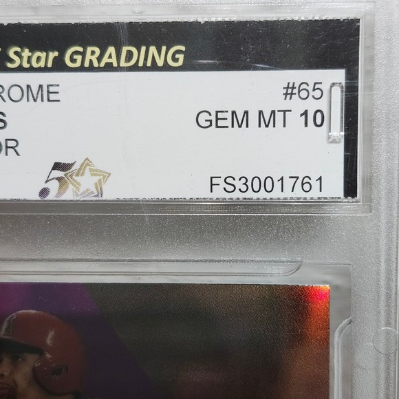 Albert Pujols Baseball Cards 2017 10 Topps Chrome Pink Refractor 2004 Donruss 10 - Picture 6 of 15